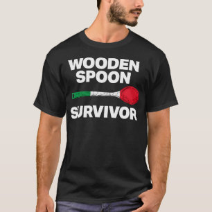 T-shirt Famille Italienne - Drôle Survivant de cuillère en