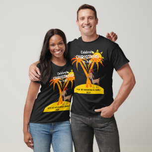 T-shirt Famille Jumeler NOËL EN JUILLET Groupe
