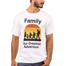 T-shirt Famille Ma Plus Grande Aventure – Parent C