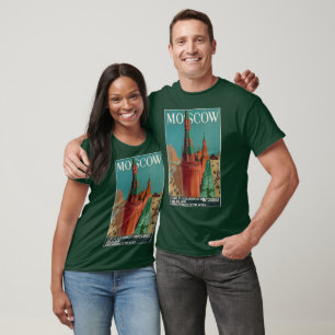 T-shirt Famille Moscou Vacances