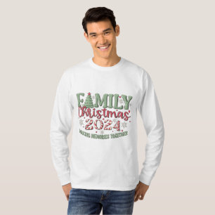 T-shirt Famille Noël 2024 Papa