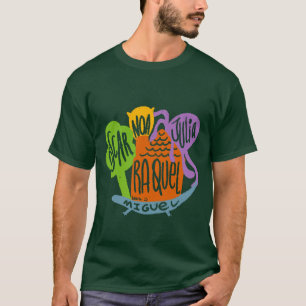 T-shirt Famille Os