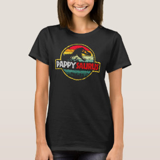 T-shirt Famille Pappysaurus Dinosaur Pappy Saurus