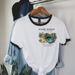T-shirt Famille personnalisée Réunion Tulum vacances d'été