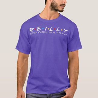 T-shirt Famille Reilly Nom de famille Reilly Nom de famill