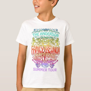T-shirt Famille Retro Band les années 70 Concert Logo Neo