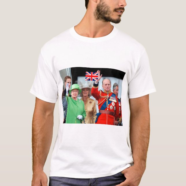T-shirt Famille royale britannique (Devant)