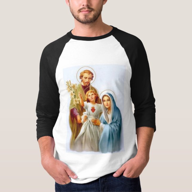 T-shirt Famille sainte (Devant)