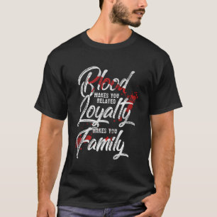 T-shirt Famille sang fidélité
