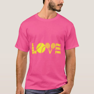 T-shirt Famille Tennis Love