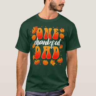 T-shirt Famille Un Père Merci Thanksgiving 2