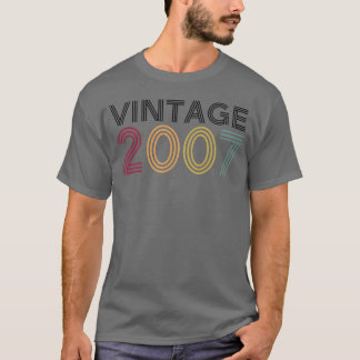 T-shirt Famille Vintage 2007