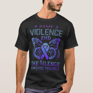 T-shirt Famille Violence familiale Sensibilisation Papillo