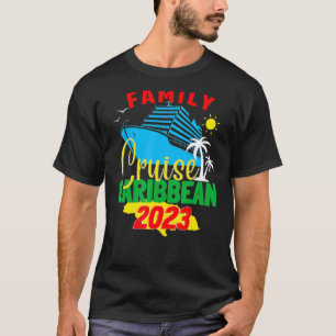 T-shirt Family Cruise Caribbean Summer Vacay mode jamaica
