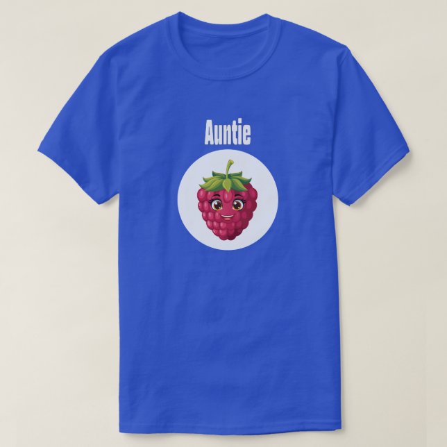 T-shirt Family Vacation - Auntie (Design devant)