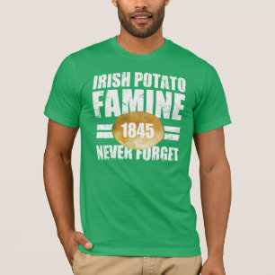 T-shirt Famine irlandaise de pomme de terre
