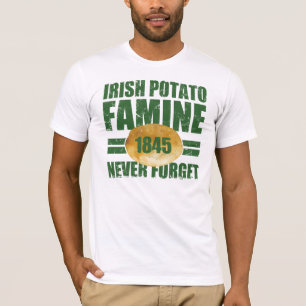 T-shirt Famine irlandaise de pomme de terre