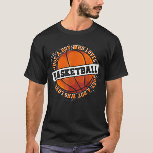 T-shirt Fan de basket Joueur de basket-ball Sport garçons