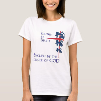 T-Shirt Fan de Football Anglais par la Grâce de Di
