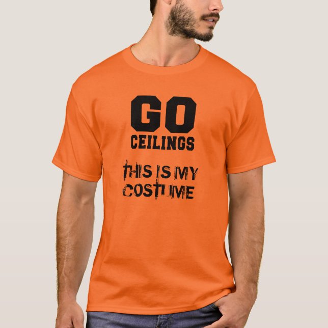 T-shirt FAN de PLAFOND (disparaissent les plafonds) (Devant)