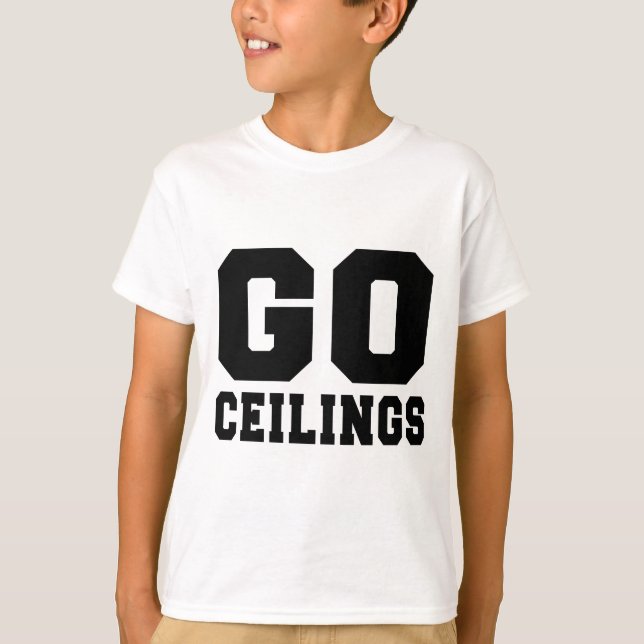 T-shirt FAN de PLAFOND (disparaissent les plafonds) (Devant)