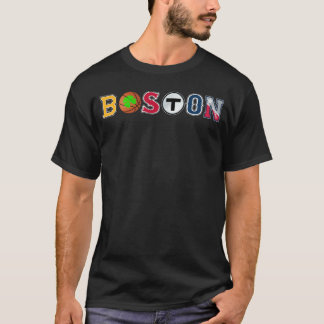 T-shirt Fan de sports de Bawstonownie Boston Mass Nouvelle