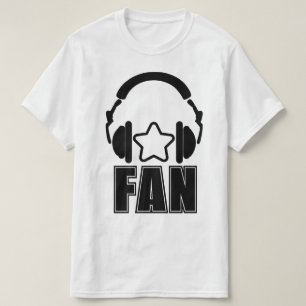 T-SHIRT FAN DE STAR DE LA MUSIQUE