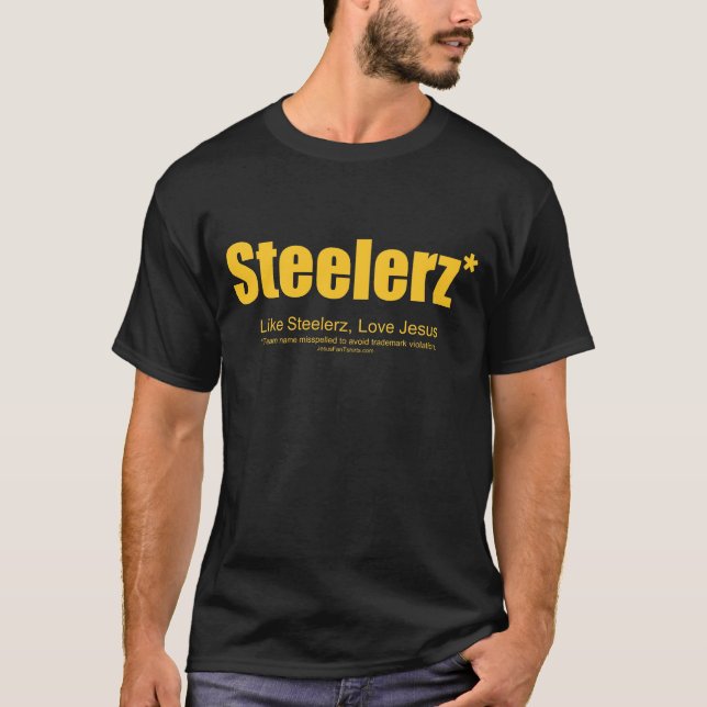 T-shirt Fan de Steelerz/Jésus (Devant)