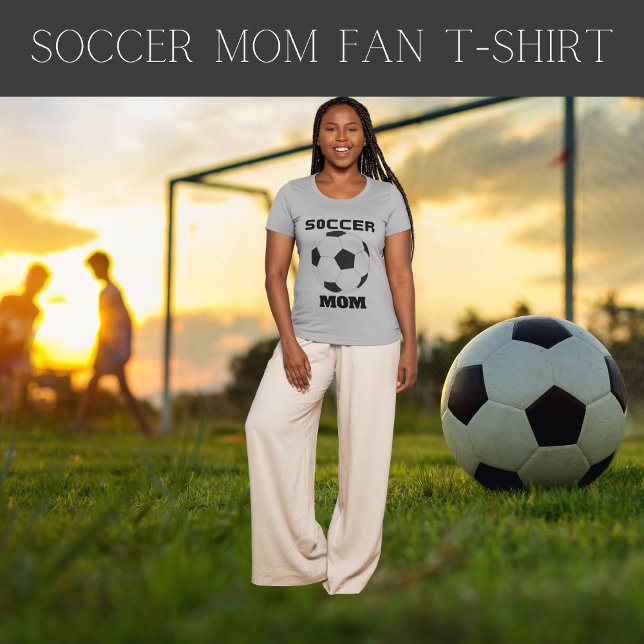 T-Shirt Fan Maman Soccer (Créateur téléchargé)