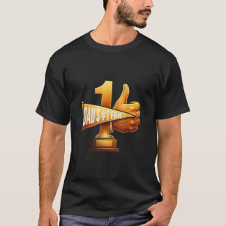 T-shirt Fan numéro 1 de papa