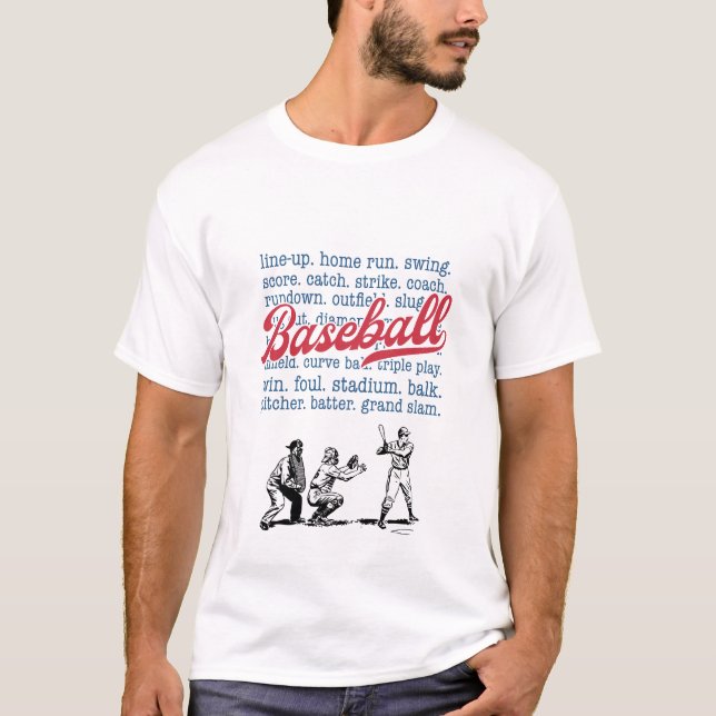 T-shirt Fan Shirt De Baseball (Devant)