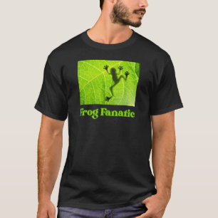 T-shirt Fanatique de grenouille pour la grenouille sur une