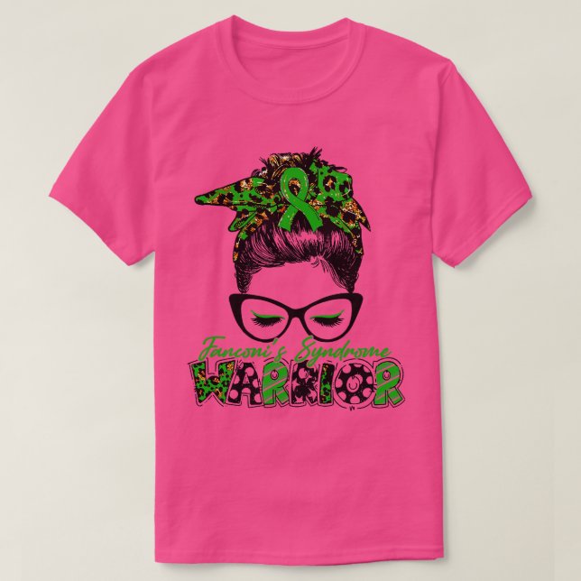 T-shirt Fanconis Syndrome Sensibilisation Guerrière Femmes (Design devant)
