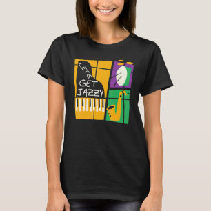 T-shirt Fancy Mardi Gras Costume De Fête Laissons Obtenir 