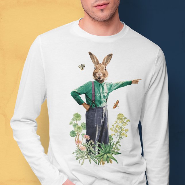 T-SHIRT FANCY RABBIT AGRICULTEUR (Créateur téléchargé)