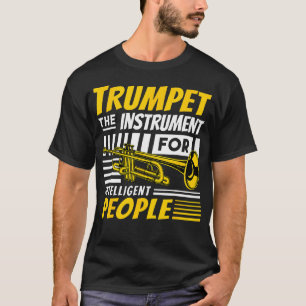 T-shirt Fanfare de cuivres de trompette de jazz de groupe 