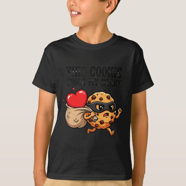 T-shirt Fanny Cookie Day National Chocolate Chip Designer  (Devant)