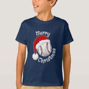 T-shirt Fans de baseball Sport Noël Noël Noël Noël Noël