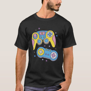 T-shirt Fans de jeu Tech Savvy Fashion Girl Vidéo Jeu Con