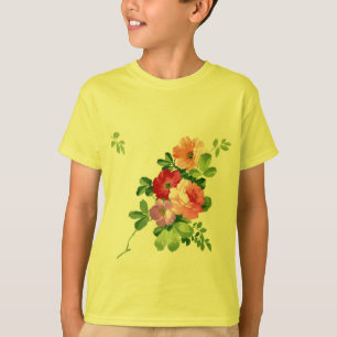 T-shirt Fantacy floral - personnalisable