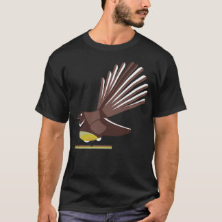 T-shirt Fantail Piwakawaka NZ BIRD