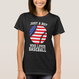 T-shirt Fantaisie américaine Fantaisie de baseball Lover P