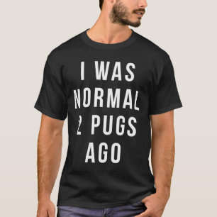 T-shirt Fantaisie Carlin chemise - j'étais normale il y a