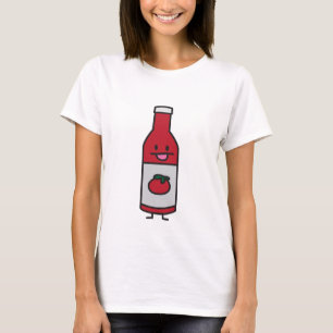 T-shirt Fantaisie de condiment de Tableau de sauce tomate