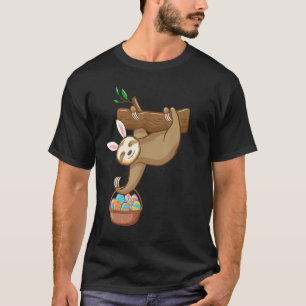 T-shirt Fantaisie de Pâques avec lapin de Pâques Ear Ba