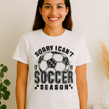 Fantaisie de saison de football - Désolé je ne peu