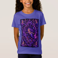 Fantaisie de Sirène Violette Pailletée Art Océaniq