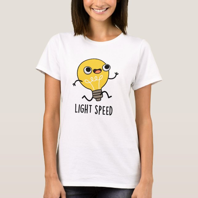 T-shirt Fantaisie de vitesse lumineuse (Devant)