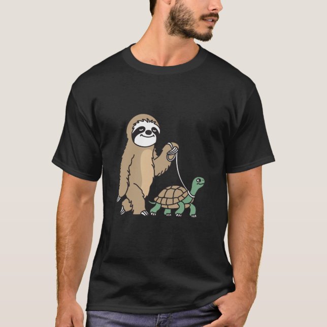 T-shirt Fantaisie Et Tortue (Devant)