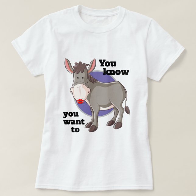 T-shirt Fantaisie Fashion NOvelty VOUS CONNAISSEZ VOUS VOU (Design devant)